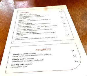 Tempting Drinks Selection   at Mildreds - Kings Cross in North London