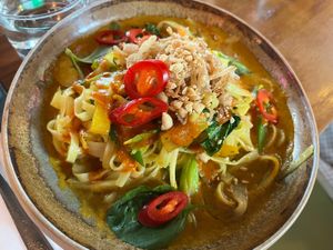 Pineapple som gaeng  at Mildreds - Kings Cross in North London