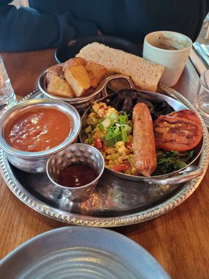 Classic brunch at Mildreds - Kings Cross in North London