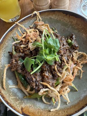 Noodles   at Mildreds - Kings Cross in North London