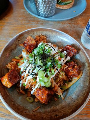 Salt & pepper tofu at Mildreds - Kings Cross in North London