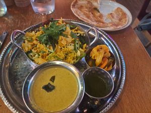 Sri Lankan curry at Mildreds - Kings Cross in North London