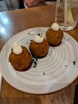 Arancini at Mildreds - Kings Cross in North London