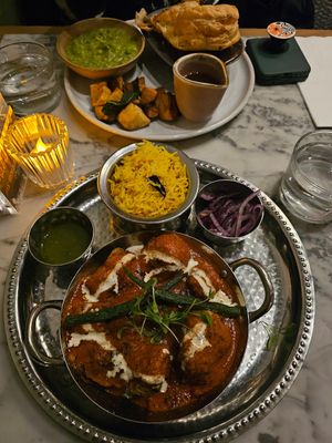 Makhani Tofu and Mushroom Ale Pot Pie at Mildreds - Kings Cross in North London
