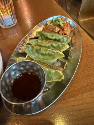 Gyoza  at Mildreds - Kings Cross in North London
