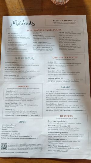 Everything is vegan, down to the beer. at Mildreds - Kings Cross in North London