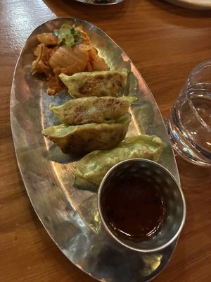 Kimchi Gyoza  at Mildreds - Kings Cross in North London