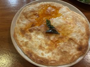 Vegan Paratha  at Mildreds - Kings Cross in North London