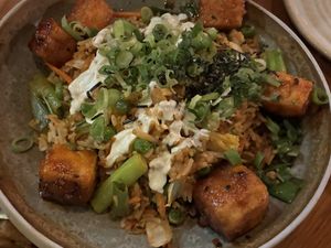 Kimchi Bokkeumbap  at Mildreds - Kings Cross in North London