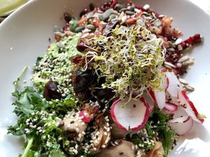 bowl at Mildreds - Kings Cross in North London