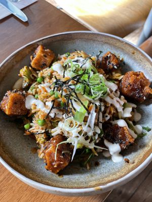 The Kimchi bokkeumbap  at Mildreds - Kings Cross in North London