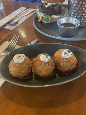 Chorizo arancini   at Mildreds - Kings Cross in North London