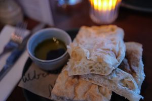 bread at Mildreds - Kings Cross in North London