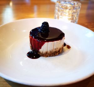 Vegan cheesecake was incredible at Mildreds - Kings Cross in North London