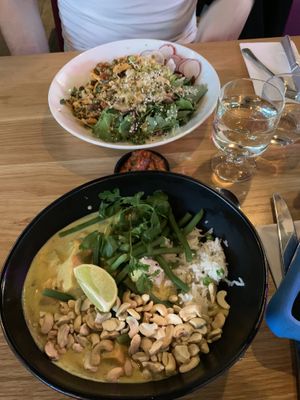 Soul Bowl and Sri Lankan Curry (July 2019)   at Mildreds - Kings Cross in North London