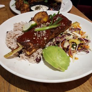 Jerk tofu at Mildreds - Kings Cross in North London