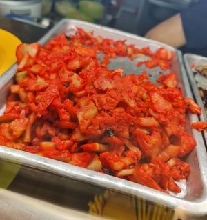 Mock char siew ~ 27/2/22 at Ming Ri Vegetarian in Northeast Singapore