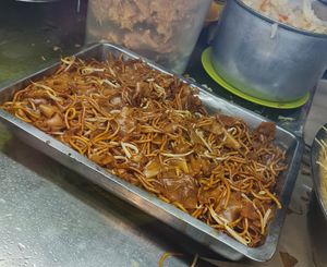 Fried Kuey Teow Noodle ~ 27/2/22 at Ming Ri Vegetarian in Northeast Singapore