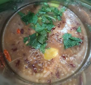 8 Treasures Porridge ~ 27/2/22 at Ming Ri Vegetarian in Northeast Singapore