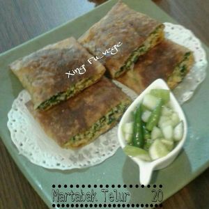 egg-martabak at Xing Fu Vegetarian Cafe in 