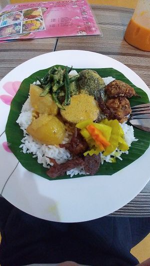 Nasi kari / Curry rice at Xing Fu Vegetarian Cafe in 