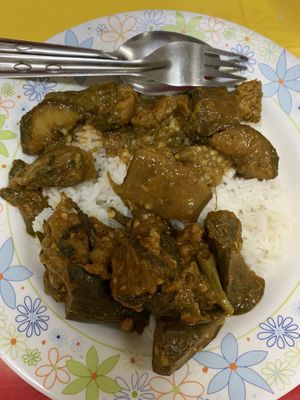 From buffet at Hongming Vegetarian Food in Krabi