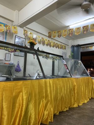 Inside at Hongming Vegetarian Food in Krabi