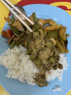 From buffet at Hongming Vegetarian Food in Krabi