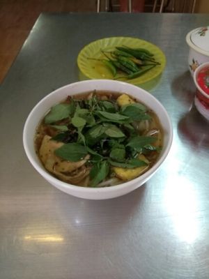 food, pho at Thien An in Da Nang