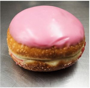 vegan jam Berliner  at Bakery on O'Connell  in North Adelaide