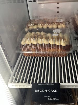 Biscoff cake   at Bakery on O'Connell  in North Adelaide