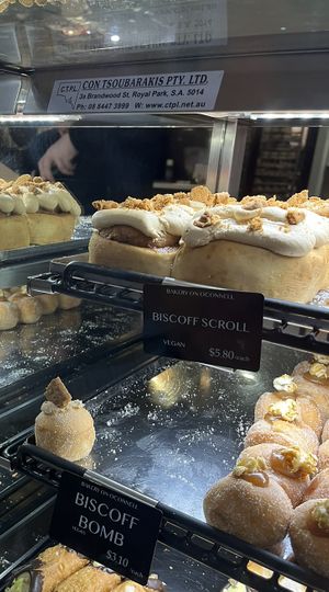 Sweet selection   at Bakery on O'Connell  in North Adelaide