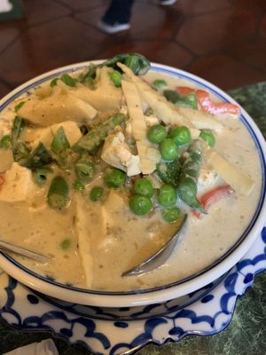 Green curry not very good... at Phuket Thai in Mount Shasta