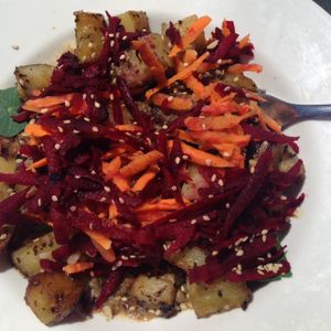 Uhhhmazing Vegan Poutine ❤️ at Poyo & the Sprout in St Johns
