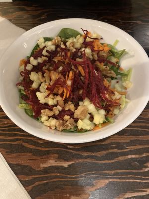 Beet Saladd  at Poyo & the Sprout in St Johns