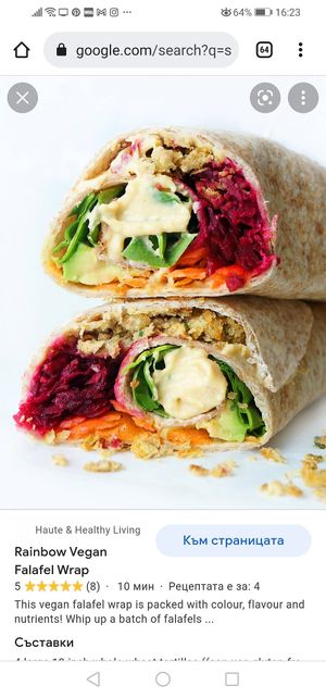 Best vegan and vegetarian Doner Wraps and Burger inTown!! at Hummus House - Хуммус Хауc in Pleven