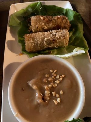 Veeg spring rolls at Pho in Cambridge