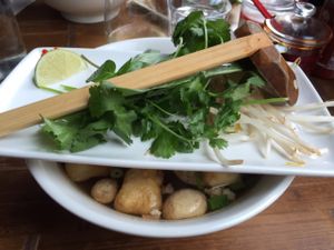 Vegetable Pho at Pho in Cambridge