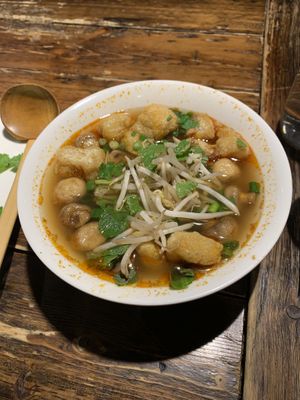 Hot & spicy tofu pho  at Pho in Cambridge