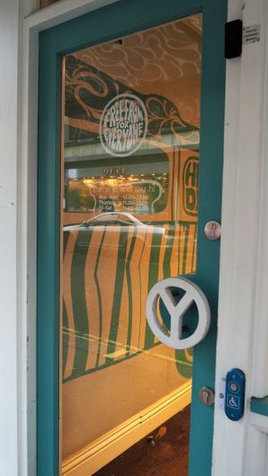 Shop front at Yorica in London