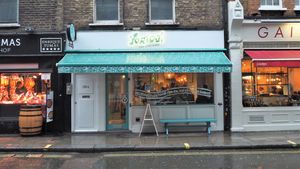 Store front at Yorica in London