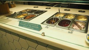 Topping options at Yorica in London