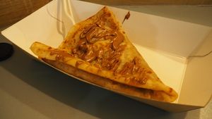 Crepe on its own with 1 sauce [£4.00] at Yorica in London