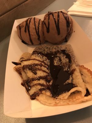 Crepe 💚 at Yorica in London