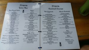 Page 5 and 6 at Prava Bar in Koh Samui