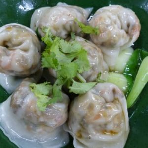 handmade steam dumpling at iGreen Healthy Living in West Singapore