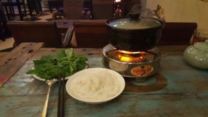Hot-pot at Am Vegetarian & Hideaway in Hoi An