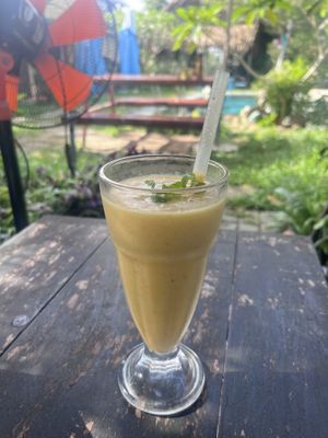 Yellow smoothie   at Am Vegetarian & Hideaway in Hoi An