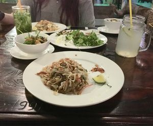 Pad thai at Am Vegetarian & Hideaway in Hoi An