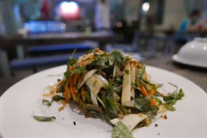 Coconut salad at Am Vegetarian & Hideaway in Hoi An